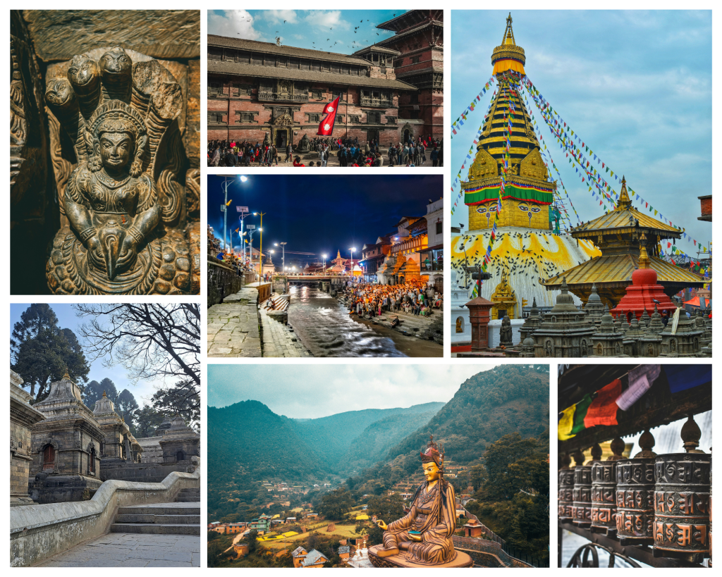 Some cultural places of Nepal